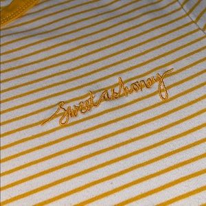 Sweet as Honey Striped Shirt
